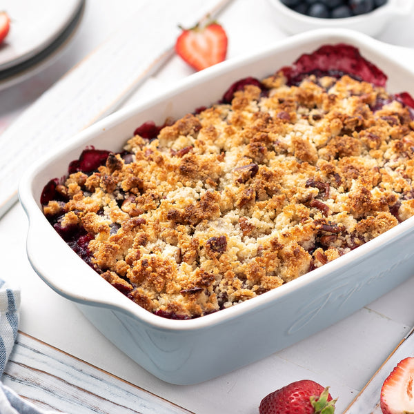Keto Berry Crumble