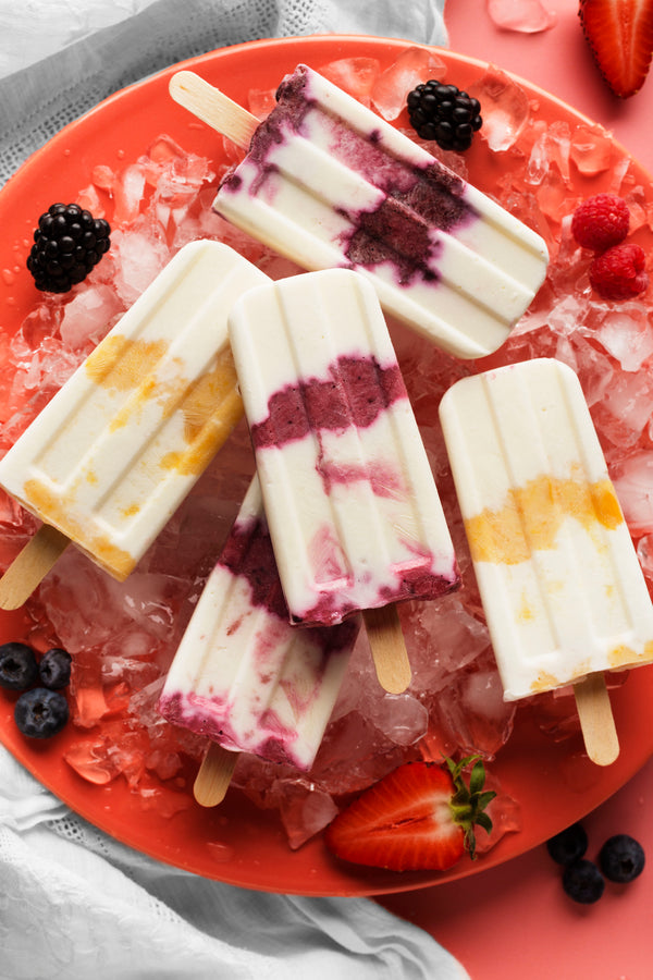 Keto Yogurt And Jam Pops