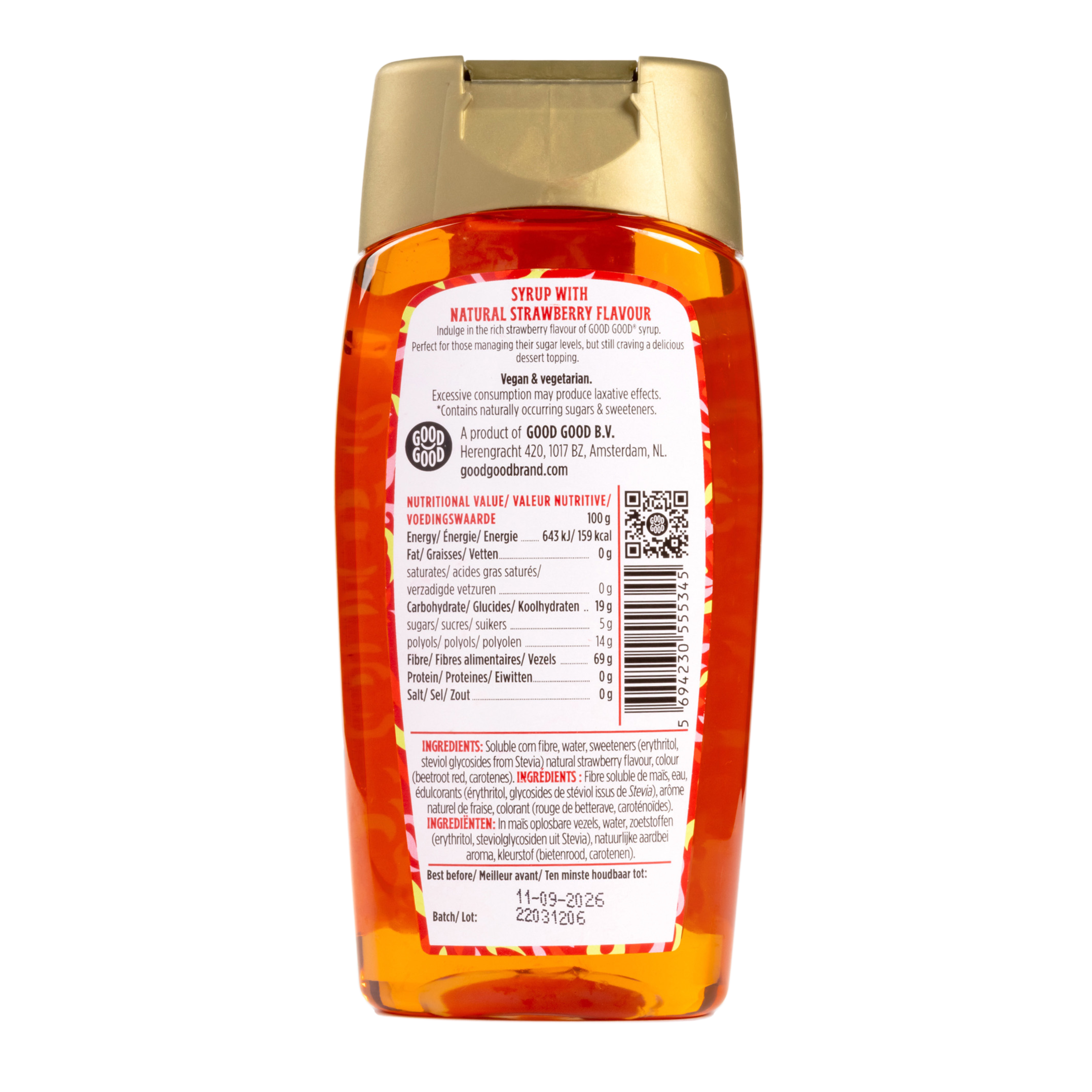 Sweet Like Syrup - Strawberry- 350g