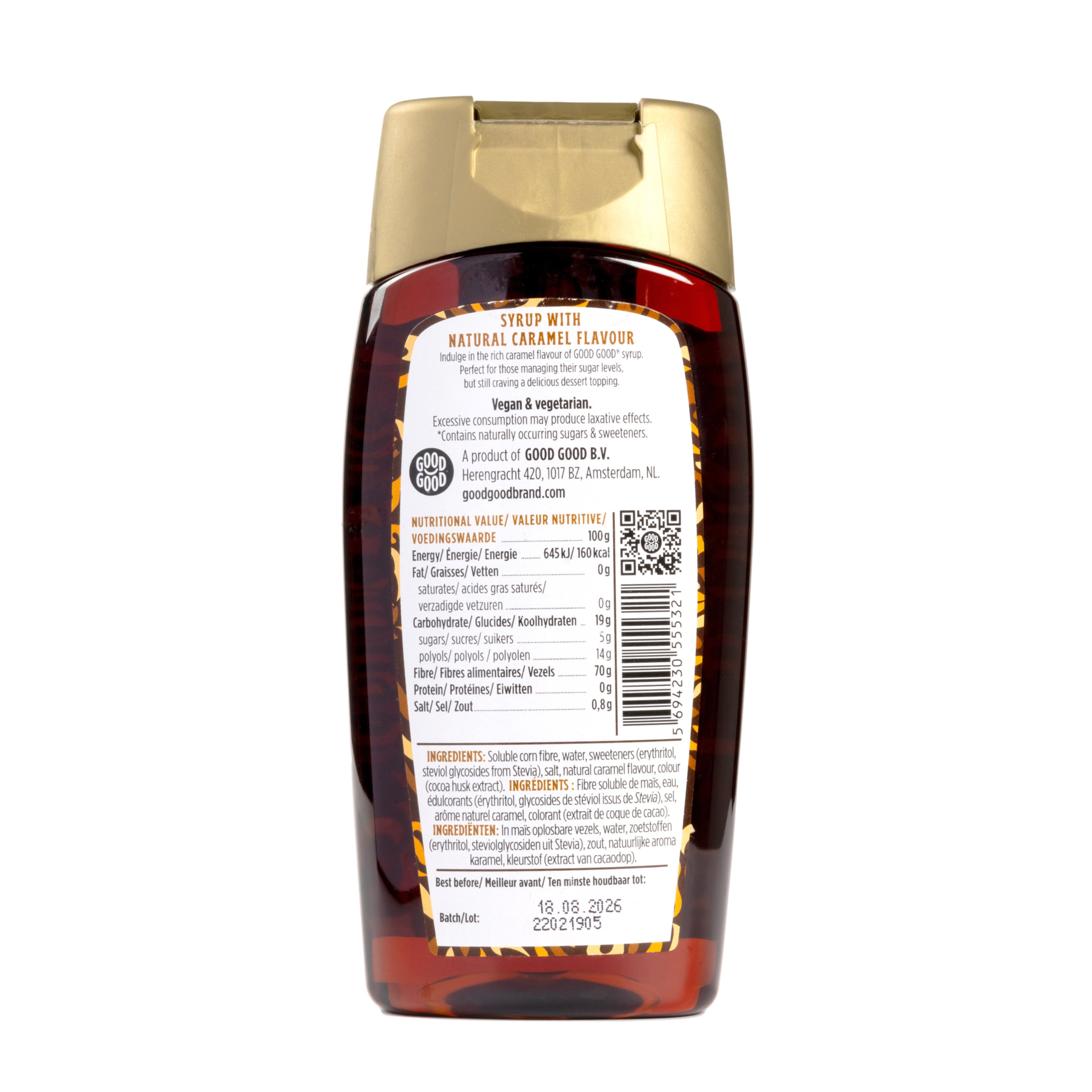 Sweet Like Syrup with Caramel- 350g (250ml) - Keto Friendly