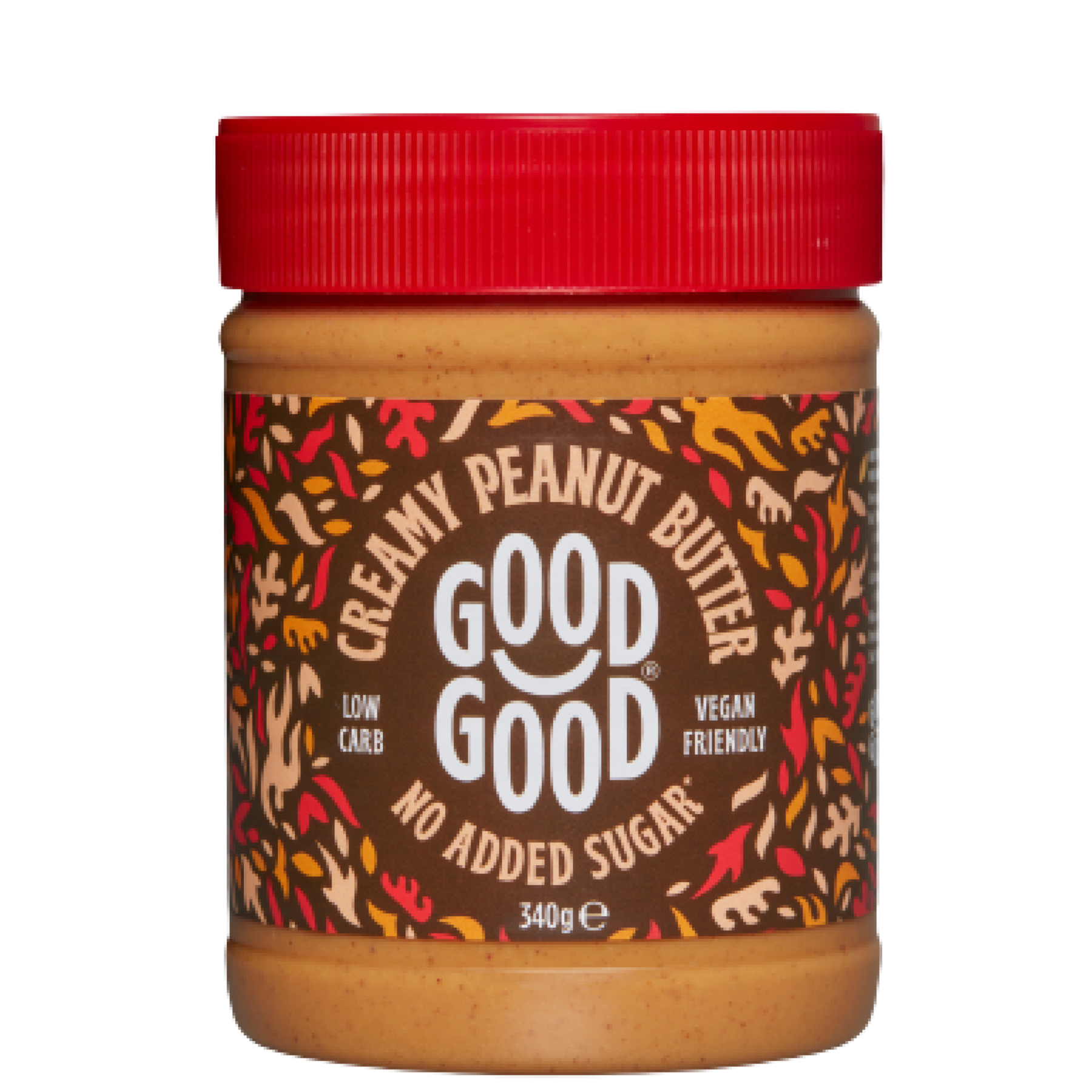 Creamy Peanut Butter (340g) - No Added Sugar