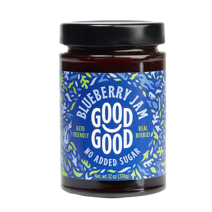 good good blueberry jam