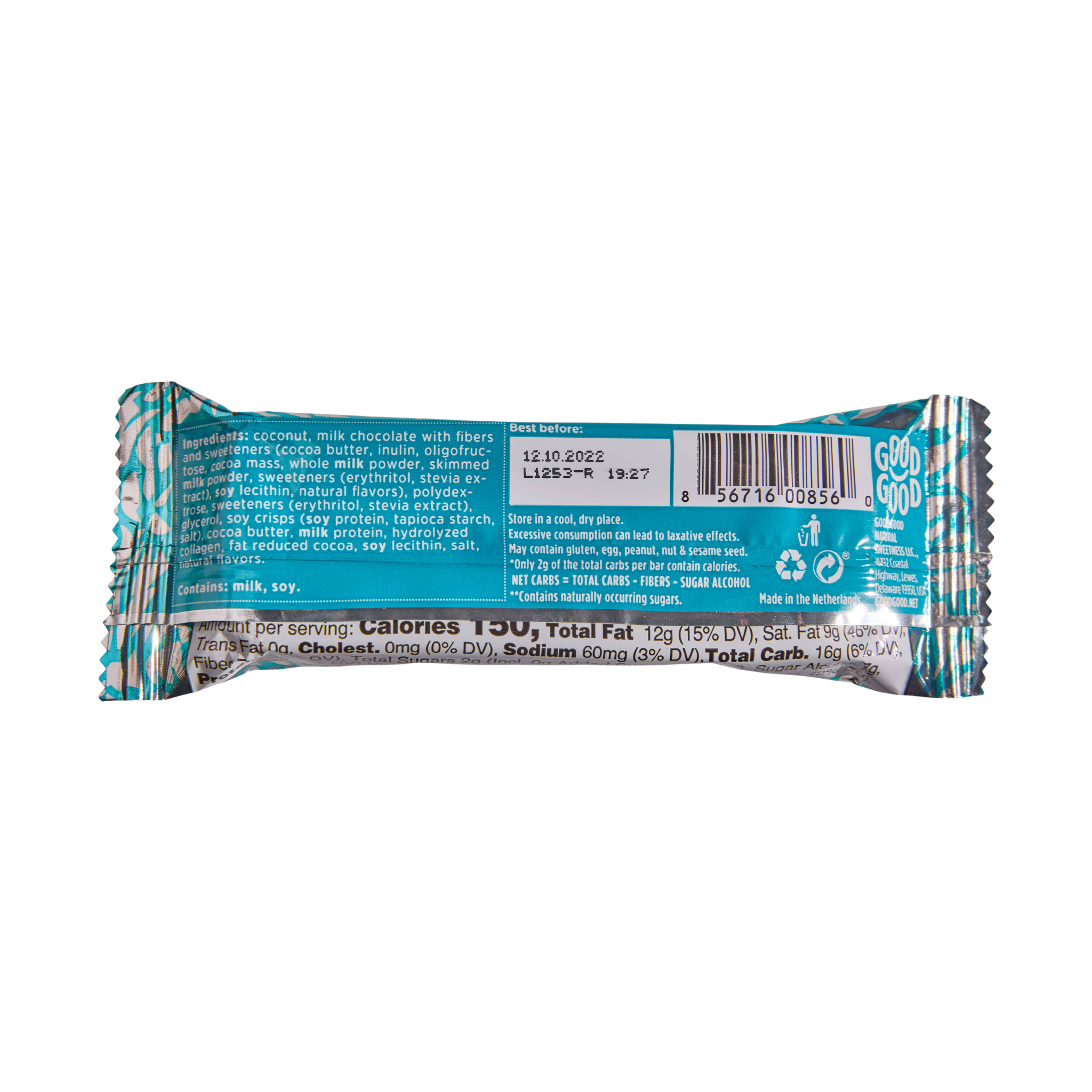 Krunchy Keto Bar - Coconut