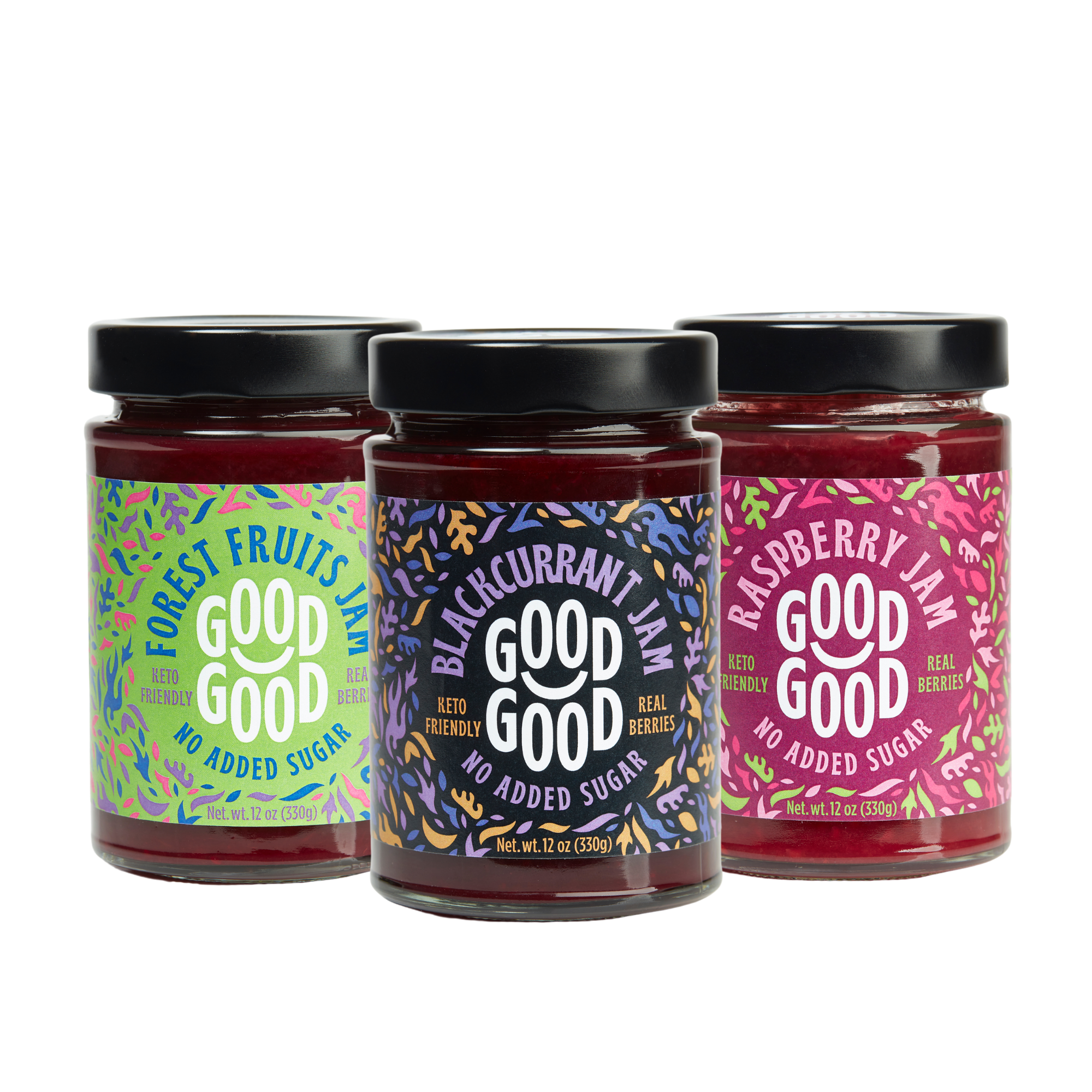 Forest Fruits, Blackcurrant, and Raspberry Jam