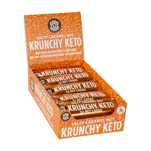 Krunchy Keto Bar - Salty Caramel Nut - 15 x 35g