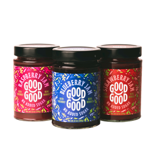 Raspberry, Blueberry, and Strawberry Jam 330g - 3 pack