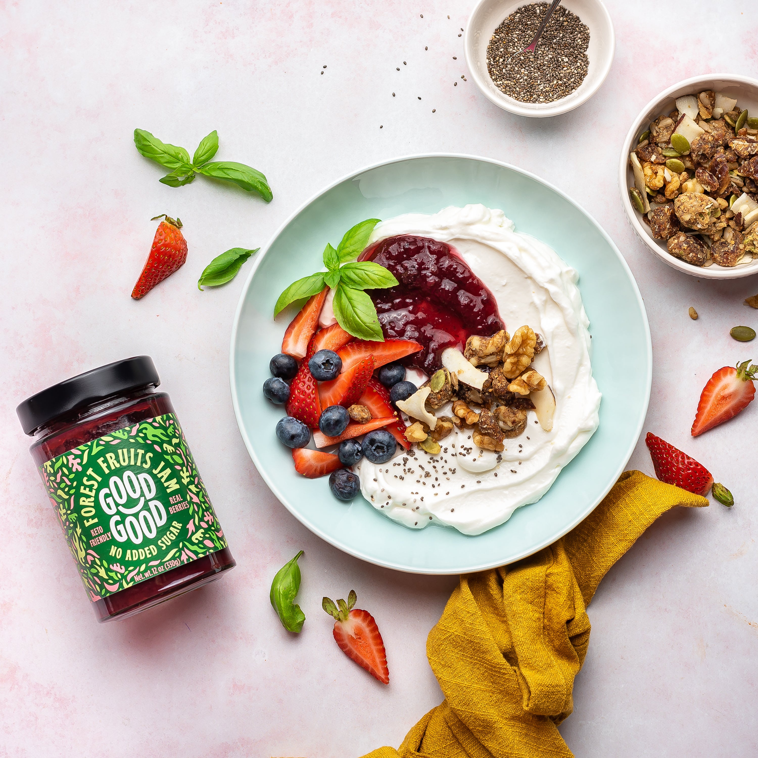 Forest Fruits, Blackcurrant, and Raspberry Jam