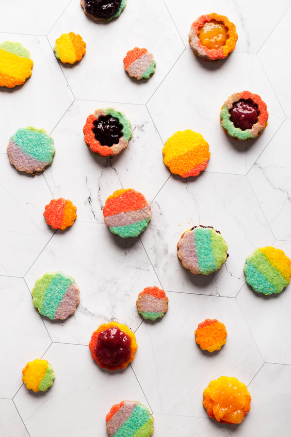 Keto Friendly Rainbow Cookies