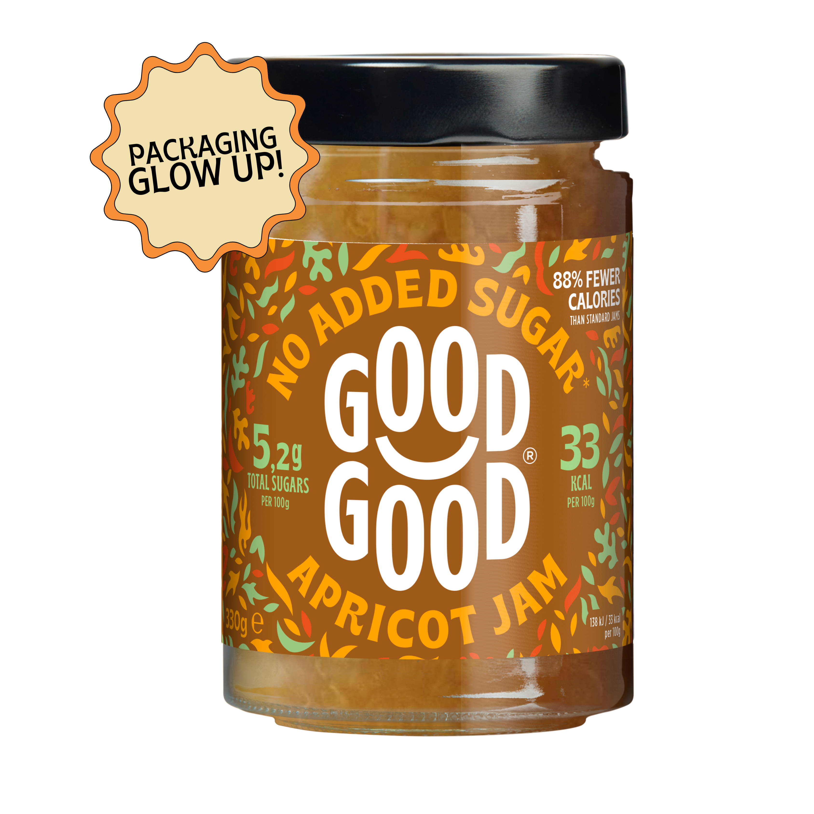 Apricot Jam (330g) - No Added Sugar