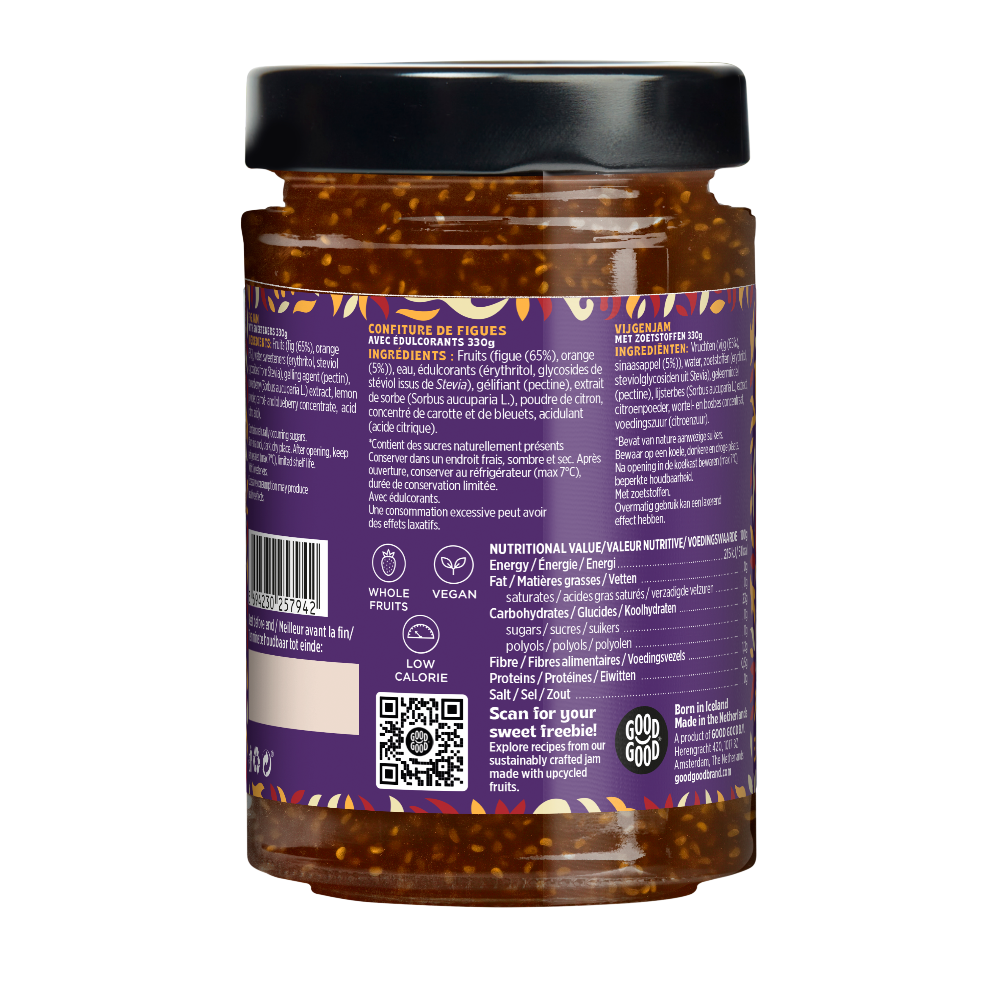 Fig Jam (330g) - No Added Sugar