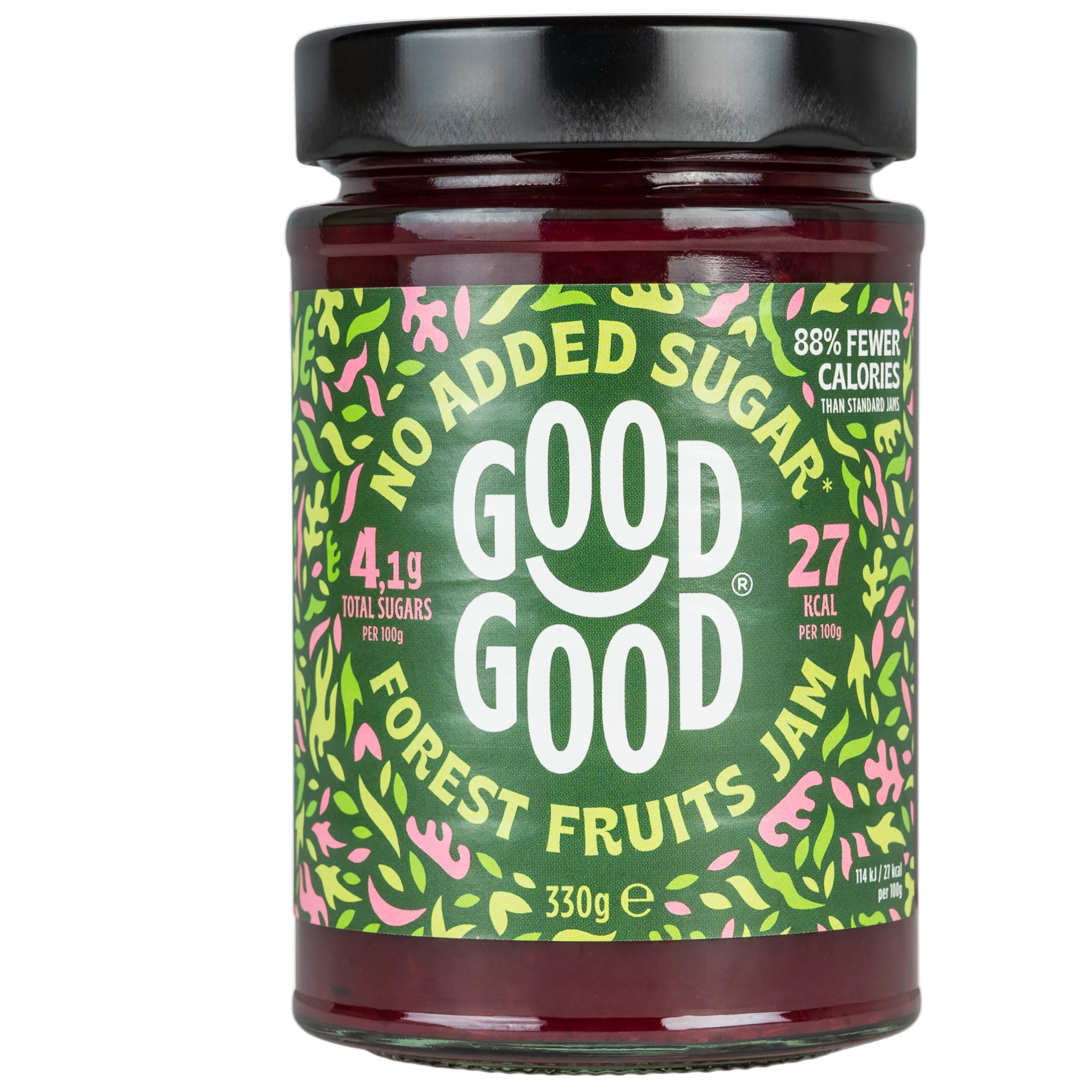 Forest Fruits Jam (330g) - No Added Sugar