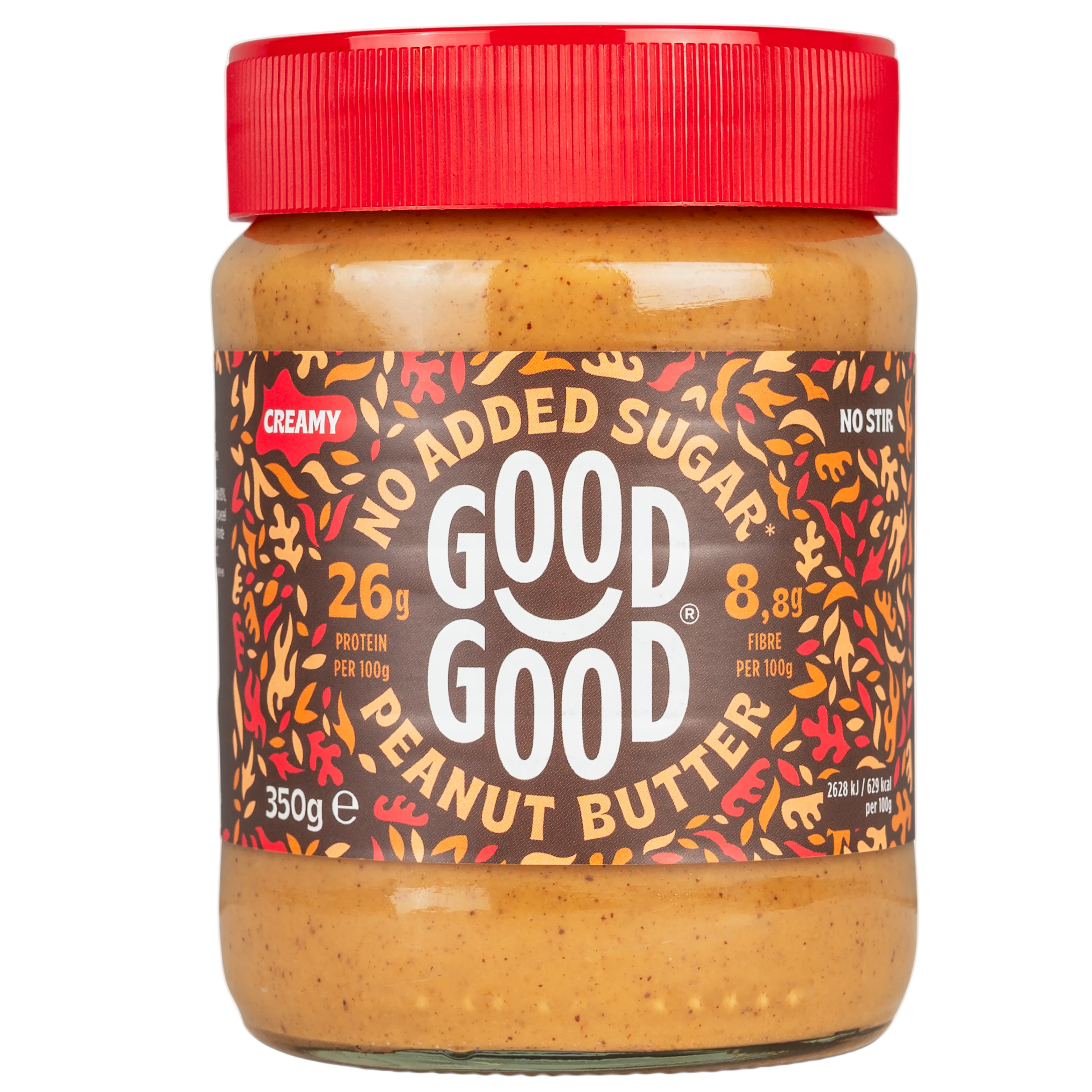 Creamy Peanut Butter (340g) - No Added Sugar