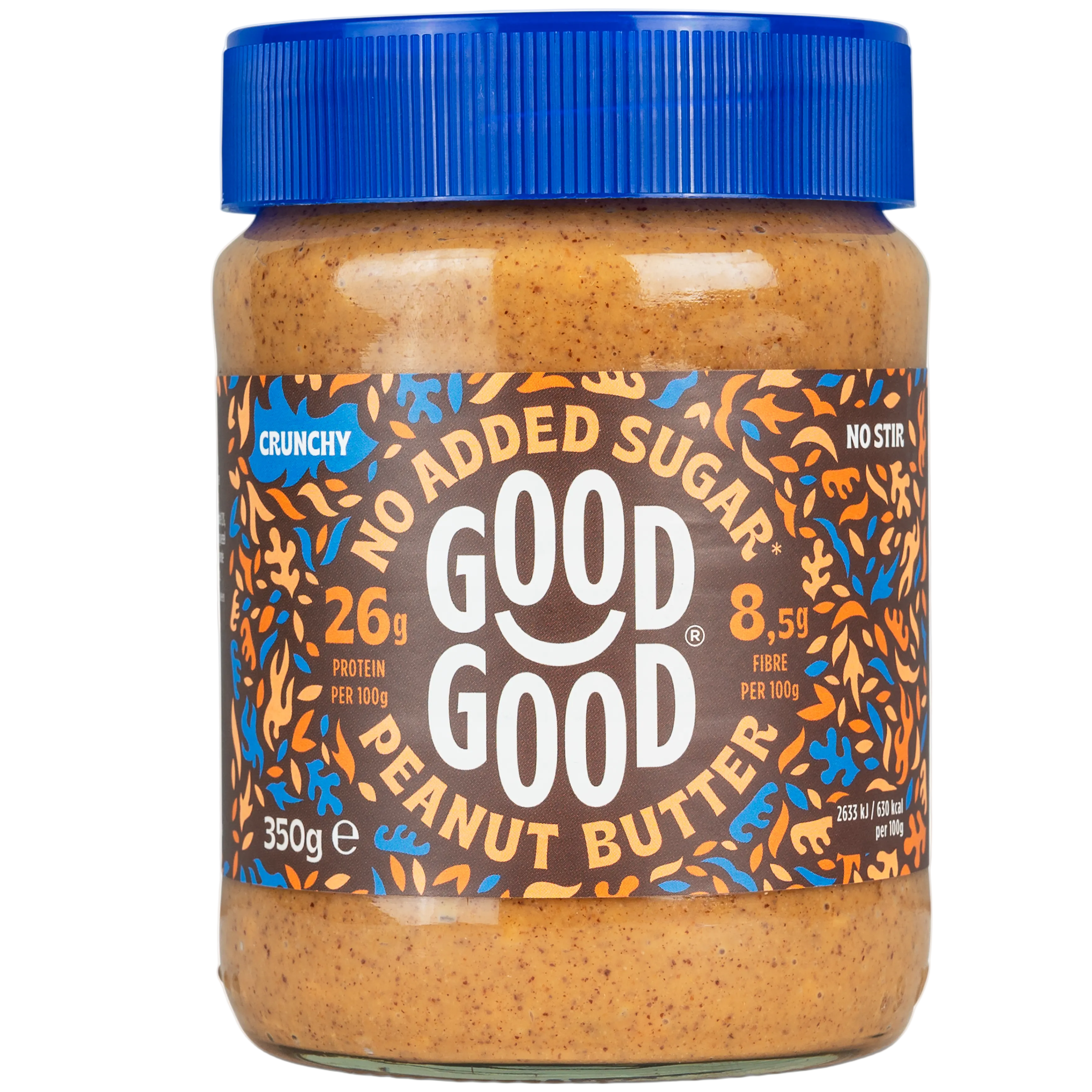 Crunchy Peanut Butter (340g) - No Added Sugar