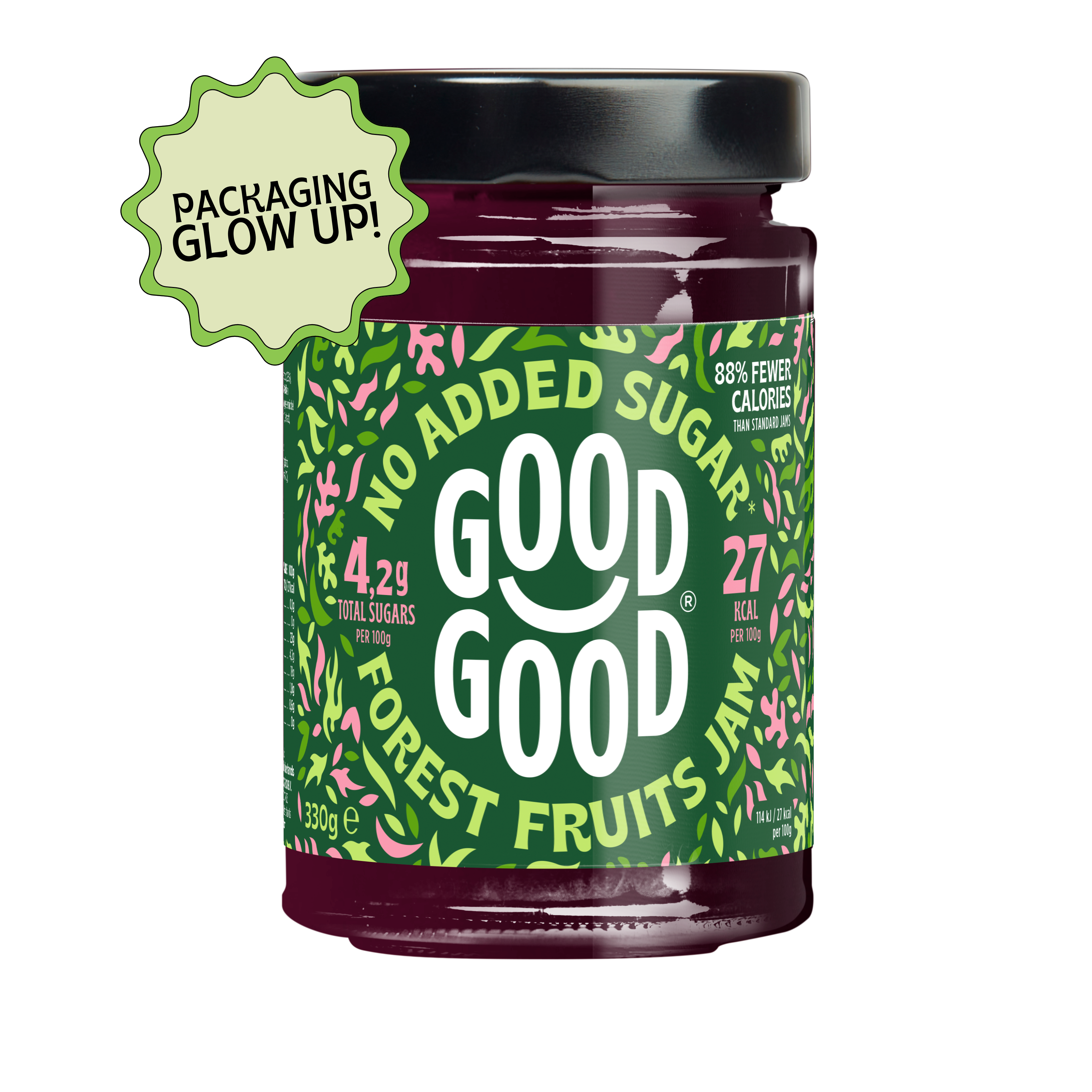 Forest Fruits Jam (330g) - No Added Sugar